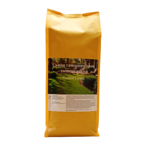 A mixture of lawn grasses is universal Green Lawn