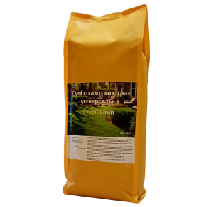 A mixture of lawn grasses is universal Green Lawn