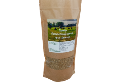 Mixture of perennial grasses for haymaking